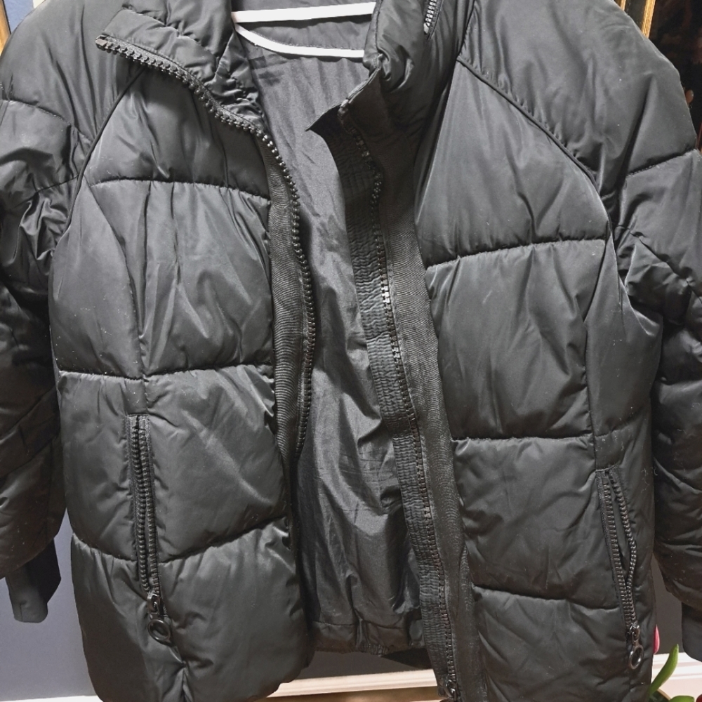 Steve Madden - Black Puffer Jacket for Women - Lightweight Quilted Coat